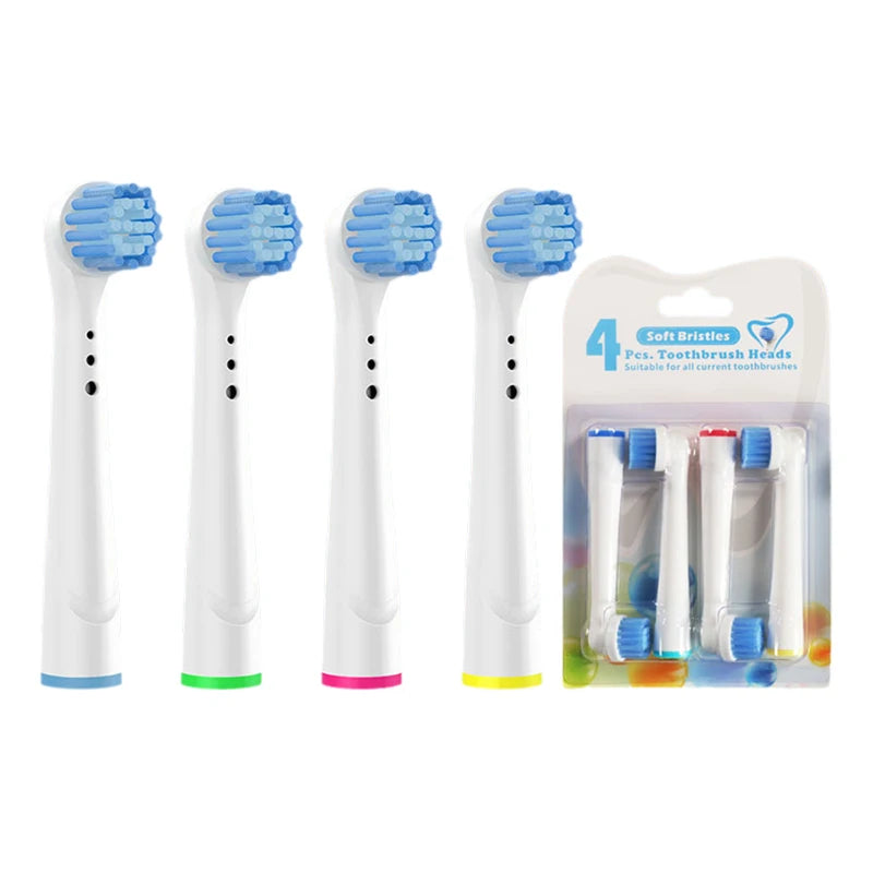 Brush Head Nozzles for Braun Oral B Replacement Toothbrush Head Sensitive Clean Sensi Ultrathin Gum Care Cleaning Brush Head